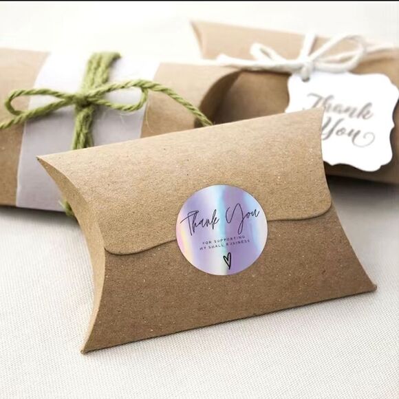 Thank you stickers 500 pcs - Picture 3 of 6